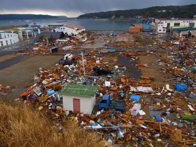 東日本大震災直後